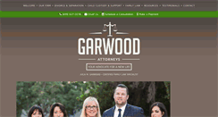 Desktop Screenshot of garwoodfamilylaw.com