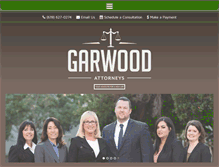 Tablet Screenshot of garwoodfamilylaw.com